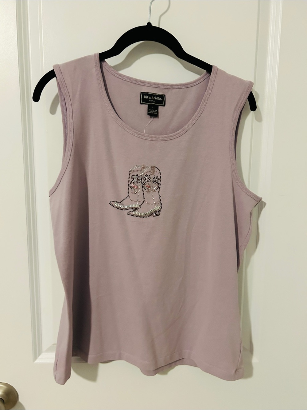 Bit & Bridle tank top